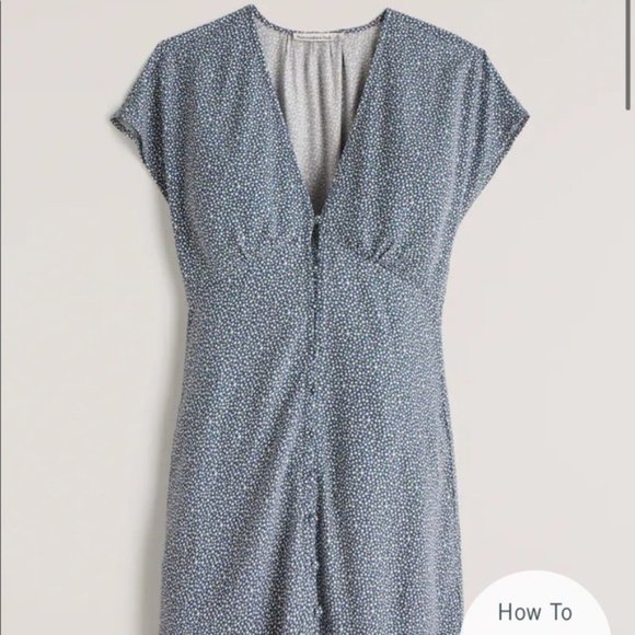 Abercrombie & Fitch Dresses & Skirts - PRICE DROP 💰 NWT Abercrombie Button-Down Dolman Sleeve Mini Dress